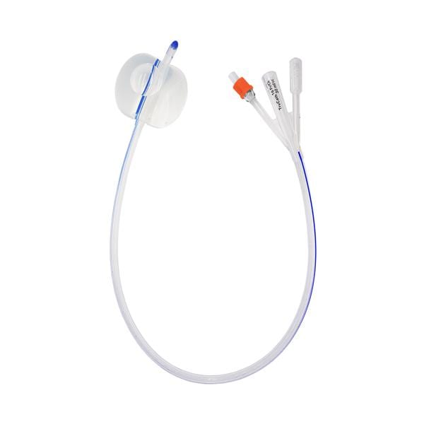 TruCath 3-Way Foley Catheter 100% Silicone 16Fr 30mL