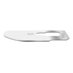 Swann Morton Carbon Steel Non-Sterile Autopsy Blade 60B Disposable 50/Bx