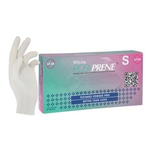 Posi-Prene Chloroprene Exam Gloves Small White Non-Sterile