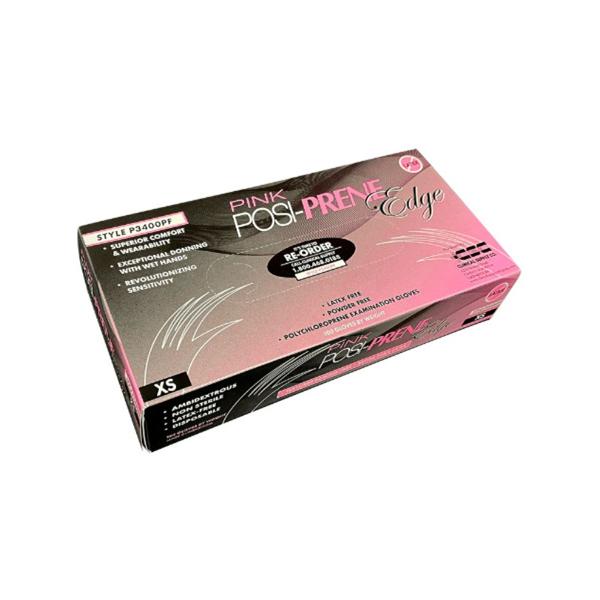 Posi-Prene Edge Chloroprene Exam Gloves X-Small Pink Non-Sterile