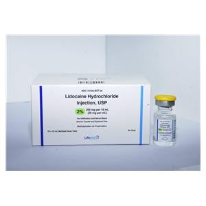 Lidocaine HCl Injection 2% MDV 10mL 25/Package