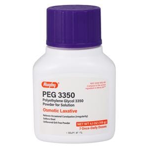 Polyethylene Glycol 3350 Powder 17gm/Dose 119gm Bottle 119Gm/Bt