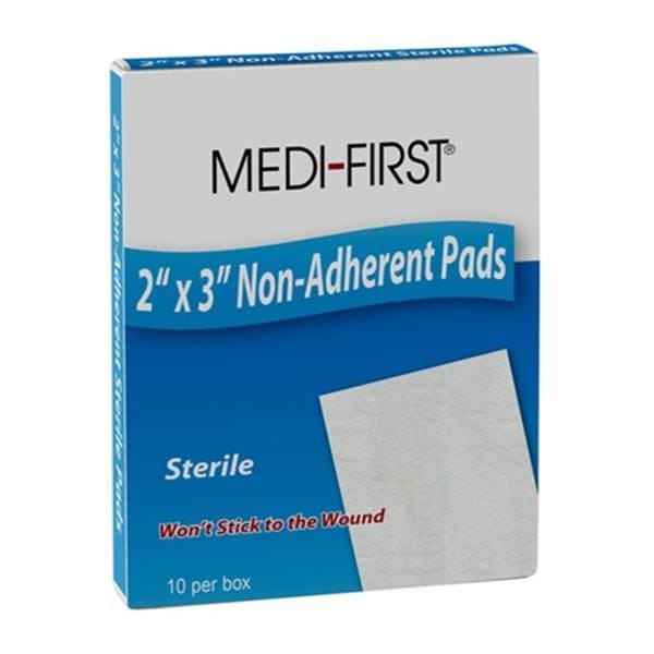Medi-First Cotton Pad 2x3" Sterile Non-Adherent