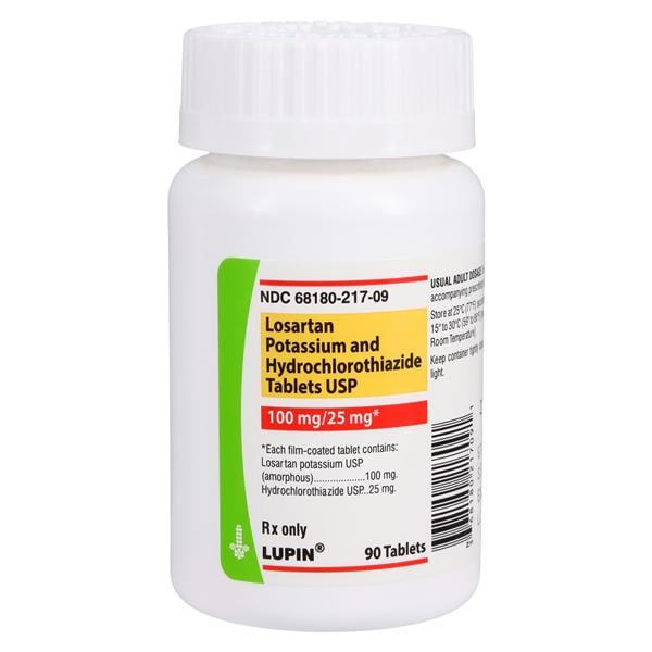 Losartan Potassium/HCTZ 100/25mg Each