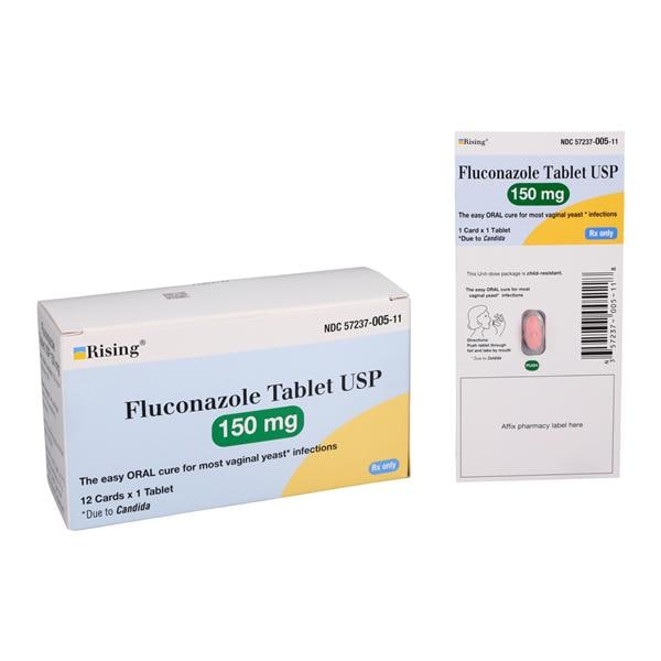 Fluconazole Tablets 150mg Unit Dose 1x12/Package Each