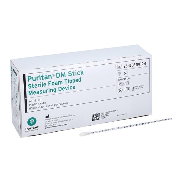 Wound Measuring Applicator 6 in Polystyrene Shaft Sterile 50/Bx