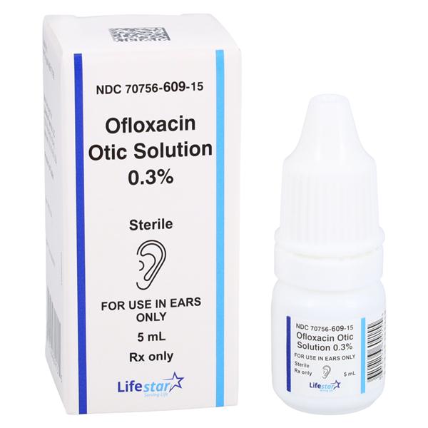 Ofloxacin Otic Solution 0.3% Bottle 5mL Each