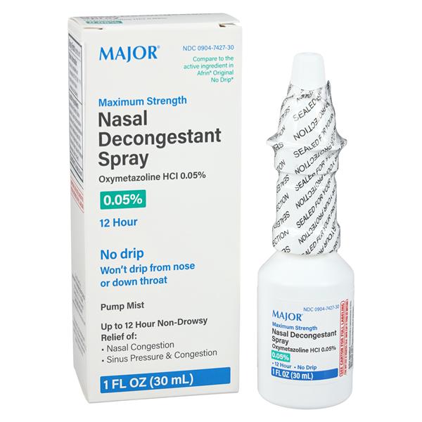 Oxymetazoline HCl Nasal Spray 0.05% 1oz Bottle 1oz/Bt