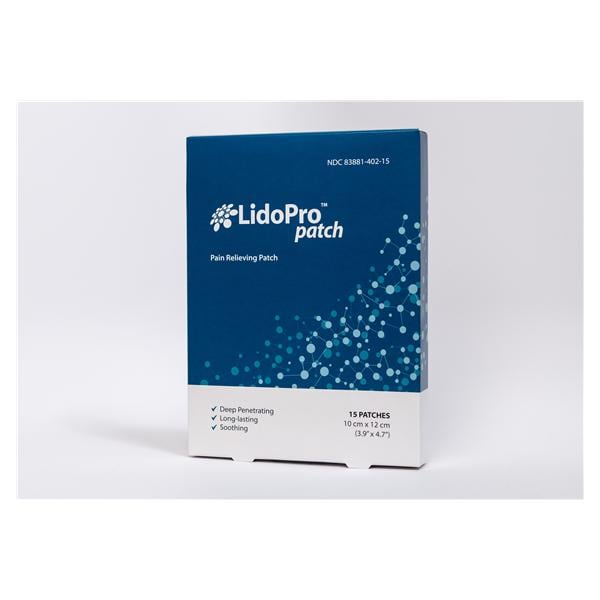 LidoPro Topical Patch 15/Bx, 48 BX/CA