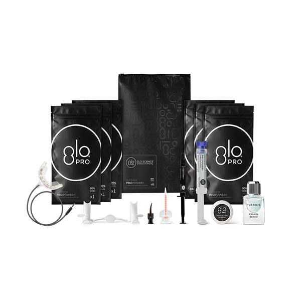 GLO Science Pro Power + Chairside Activate Gel Bulk Kit 30% Hyd Prx 6/Pk