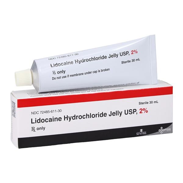 Lidocaine HCl Topical Jelly 2% Tube 30mL Each