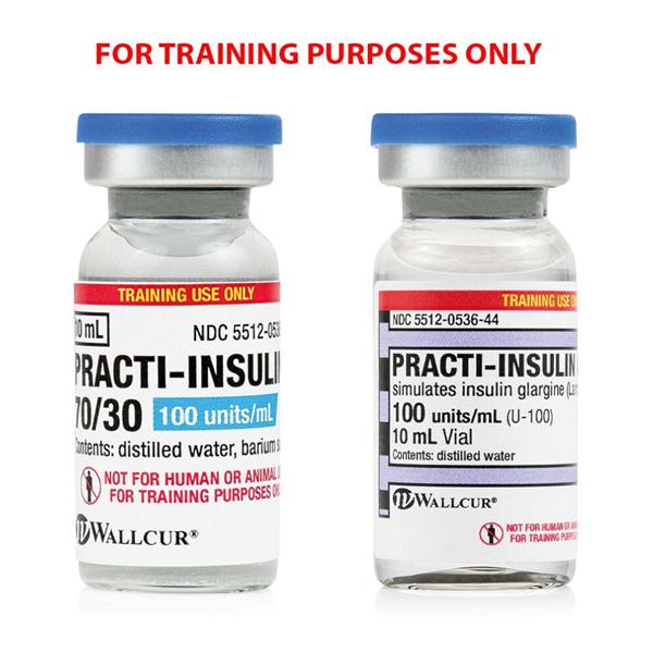 Practi-70/30 & Glargine Pack Insulin Simulated Medication 2x20/Pk
