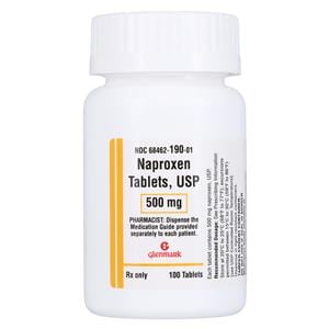Naproxen Tablets 500mg Bottle 100/Bottle Each