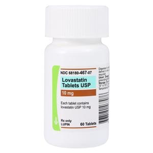 Lovastatin 10mg Each