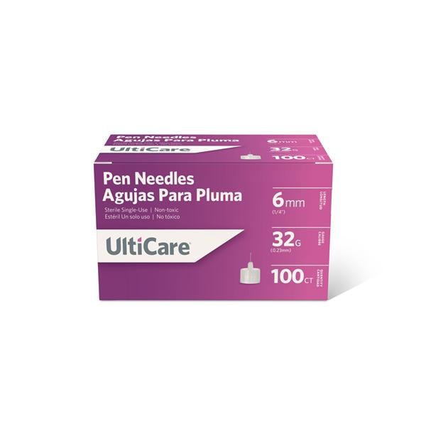 UltiCare Pen Needle 32gx4" Non-Safety 1200/Ca