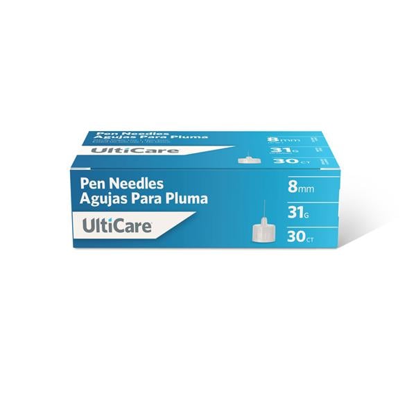 UltiCare Pen Needle 31gx8mm Non-Safety 720/Ca