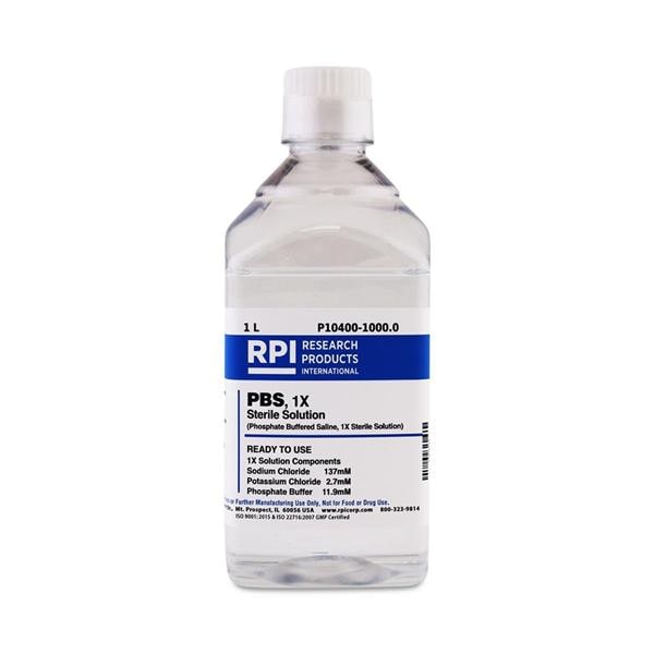 PBS: PBS Reagent 1L f/ Rsrch OR Further Manufacturing Only Btl Ea