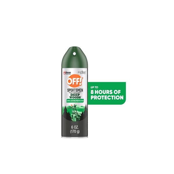 Off Deep Woods Sportsmen Insect Repellent Spray 6oz/Cn, 12 CN/CA