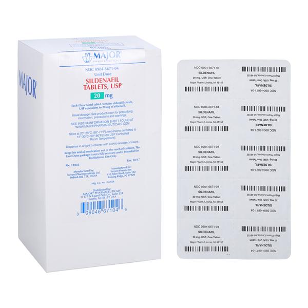 Sildenafil Citrate 20mg Each