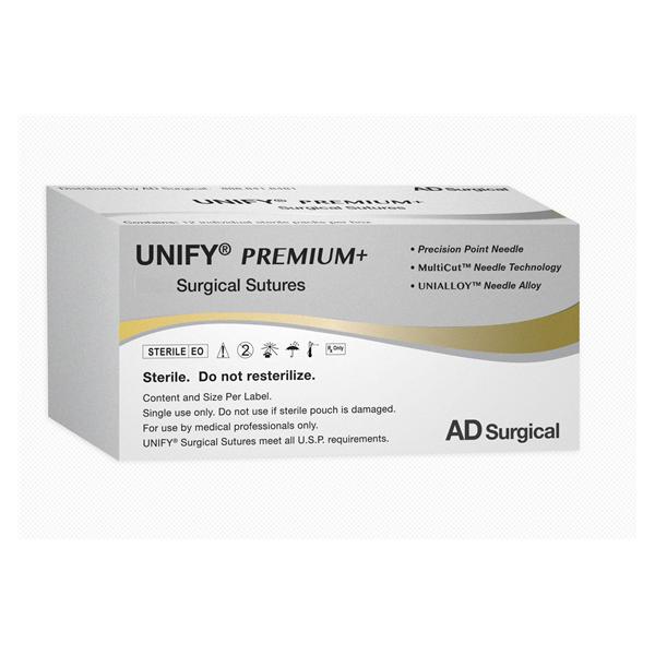 Unify Premium + Suture 2-0 18" Polydioxanone PS-2/P-12/PC31 Violet 12/Bx