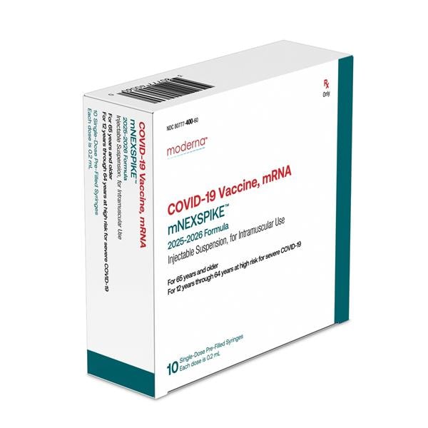 2025 mNEXSPIKE Covid 12 Years + Prefilled Syringe 0.2mL 10/Bx 10/Bx