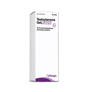Testosterone Topical Gel 1.62% Metered-Dose Pump 88gm Each
