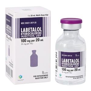 Labetalol HCl Injection 5mg/mL MDV 20mL Each