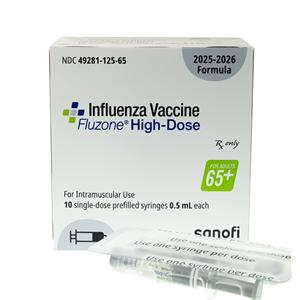 2025 Fluzone HD VCU 65 Yrs+ Syringe 10/Pk