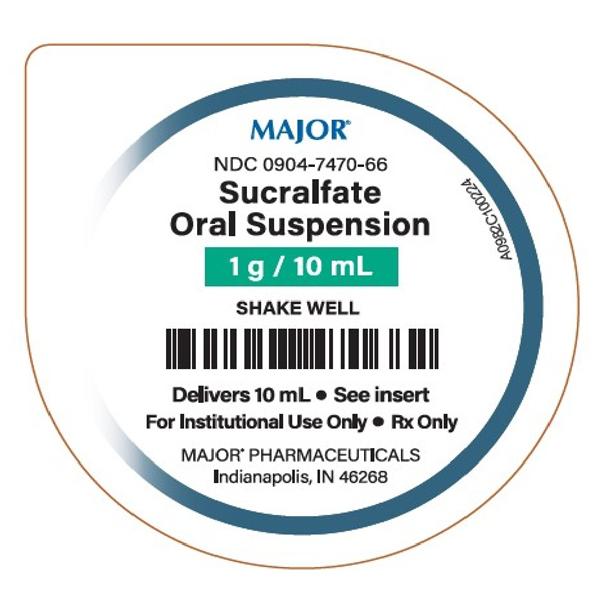 Sucralfate Oral Suspension 1gm/10mL Unit Dose 10mL 40/Package