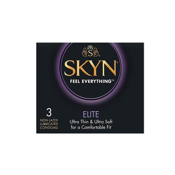 SKYN Elite Condom Not made with natural rubber latex Single Use 1008/Ca