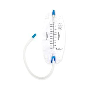 TruCath Urinary Leg Drain bag 1000mL Rsbl/1 Ptnt Flip-Flo Drainage Valve
