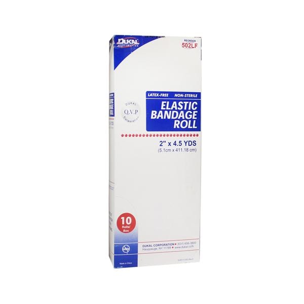 Elastic Bandage Knitted Elastic 2"x4.5yd Tan Non-Sterile 10/BX