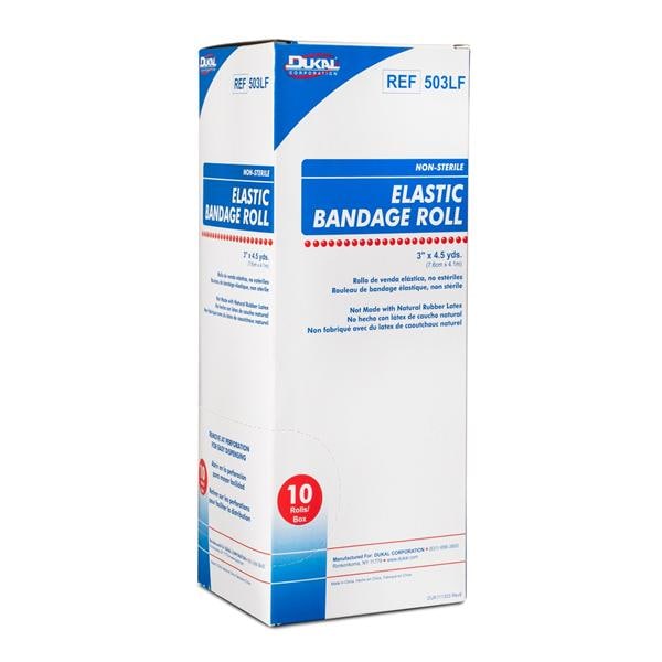 Elastic Bandage Knitted Elastic 3"x4.5yd Tan Non-Sterile 10/BX