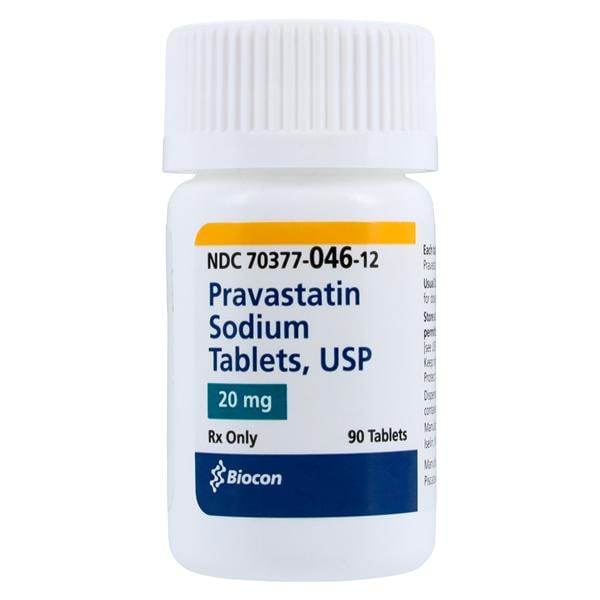 Pravastatin Sodium 20mg Each
