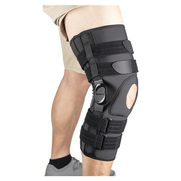 CrossRunner ROM Brace Knee Size Small Hybrid Fabric 16-18" Thigh Left/Right
