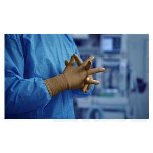 GAMMEX PI Hybrid Micro Polyisoprene / Neoprene Surgical Gloves 5.5 Brown 50Pr/Bx, 4 BX/CA