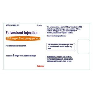 Fulvestrant 50mg/mL 2/Package