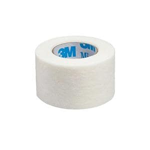 Micropore Surgical Tape Cotton-Paper 1"x10yd White 12/Bx