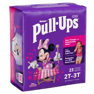 Huggies Pull-Ups Training Pants Moderate Girl 2T-3T 92/Ca