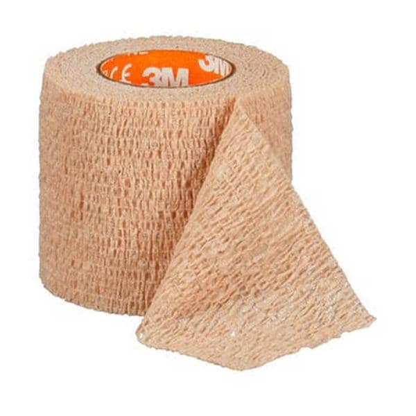 Coban Wrap Elastic 2"x5yd Beige Non-Sterile 36/Bx