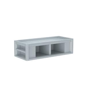 Endurance 1.0 Platform Bed New Polyethylene Gray Ea