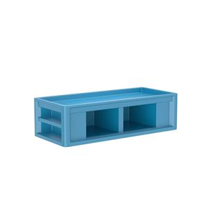 Endurance 1.0 Platform Bed New Polyethylene Slate Blue Ea