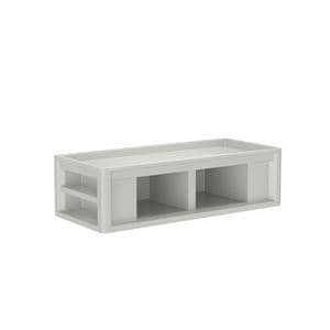 Endurance 1.0 Platform Bed New Polyethylene Stone Gray Ea