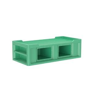 Cortech Platform Bed New Polyethylene Green Ea