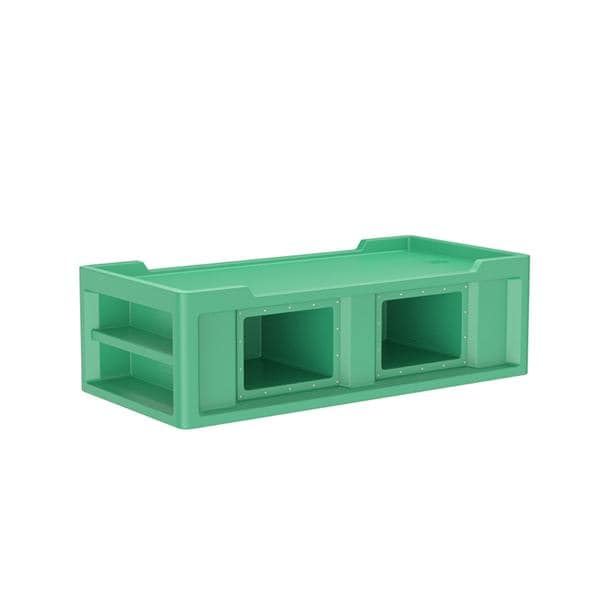 Cortech Platform Bed New Polyethylene Green Ea