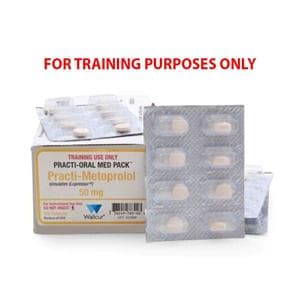 Practi-Metoprolol Training Purposes Only Simulated Medication Ea