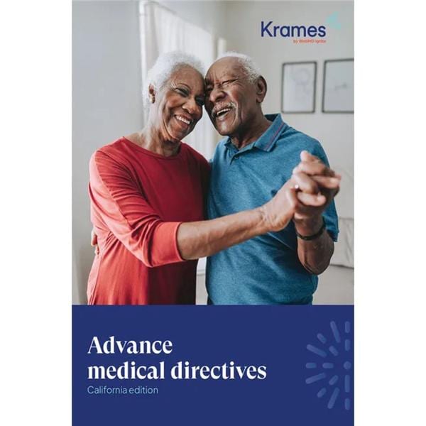 Advance Medical Directives: California Edition Informational English Booklet Ea