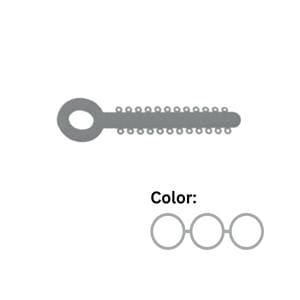 Safe T-Tie Ligature Ties on Sticks 0.120 in LF Gray 30/Pk