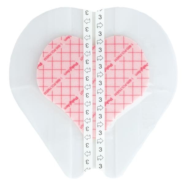 PolyMem Film Dressing 7.2x7.8" Sacral Adhesive