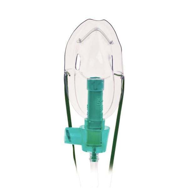 Mask Oxygen Adult PVC 50/Ca